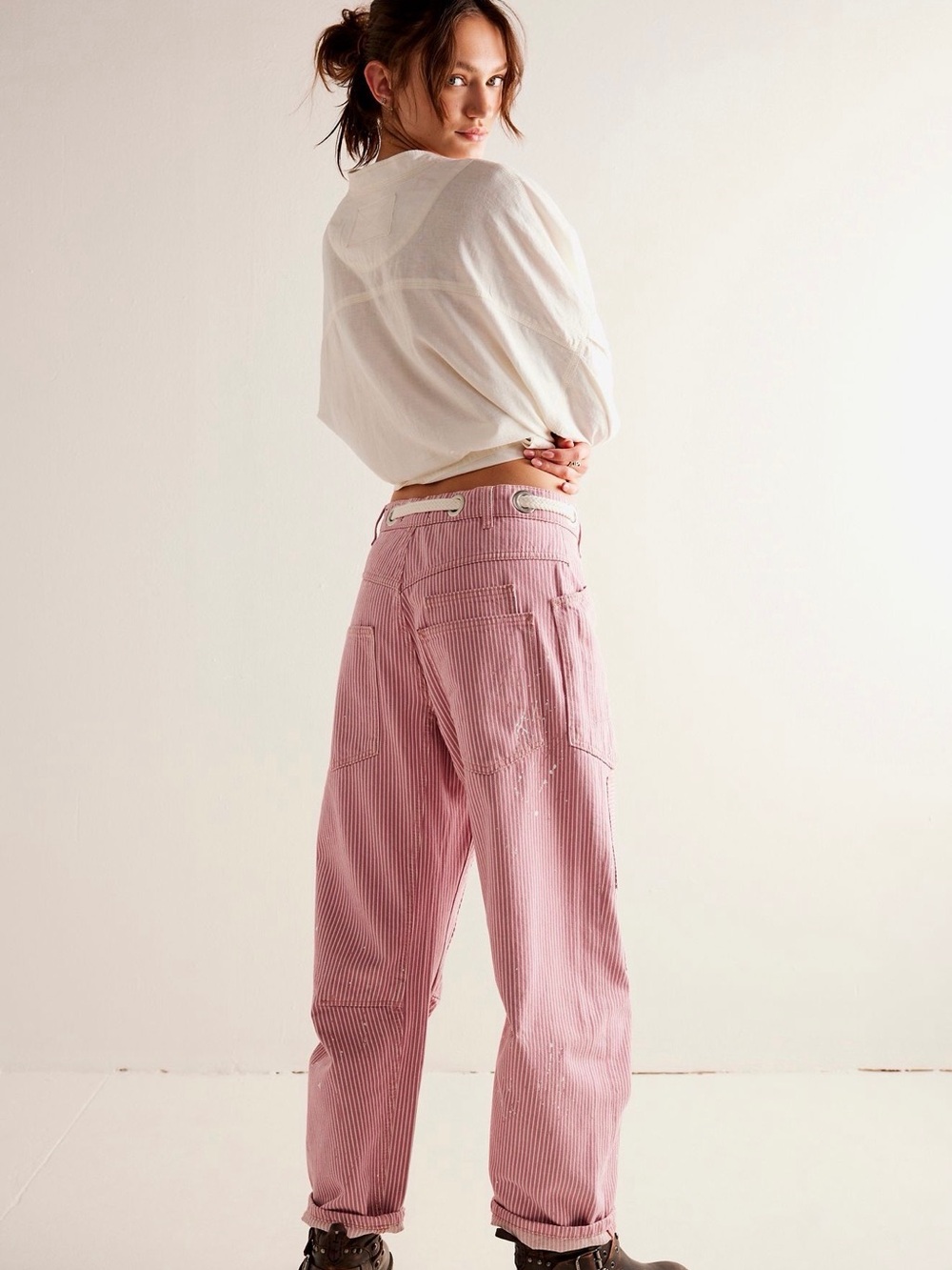 We The Free Moxie Railroad Low Slung Jeans - Picture 3 of 6